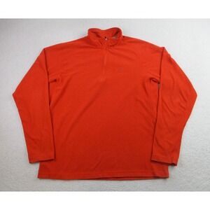 VTG Nike ACG Sweater Mens S Orange Pullover L/S Waffle Knit Thermal Performance